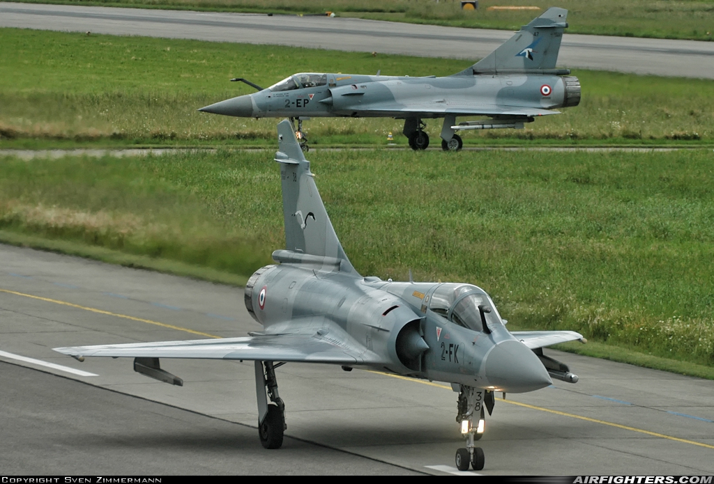 France - Air Force Dassault Mirage 2000-5F 38 at Payerne (LSMP), Switzerland