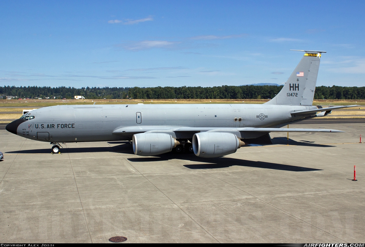USA - Air Force Boeing KC-135R Stratotanker (717-148) 59-1472 at Portland - Int. (PDX / KPDX), USA