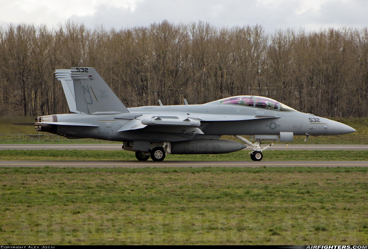 USA - Navy Boeing EA-18G Growler 168896 at Portland - Int. (PDX / KPDX), USA