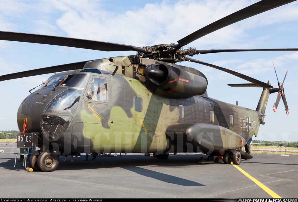 Germany - Army Sikorsky CH-53G (S-65) 85+03 at Roth (ETHR), Germany