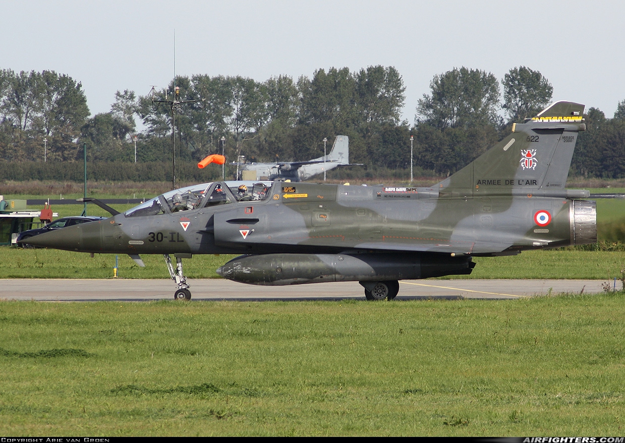 France - Air Force Dassault Mirage 2000D 622 at Leeuwarden (LWR / EHLW), Netherlands
