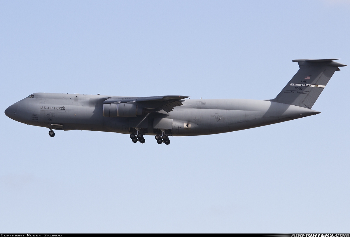 USA - Air Force Lockheed C-5M Super Galaxy (L-500) 85-0010 at Rota (LERT), Spain