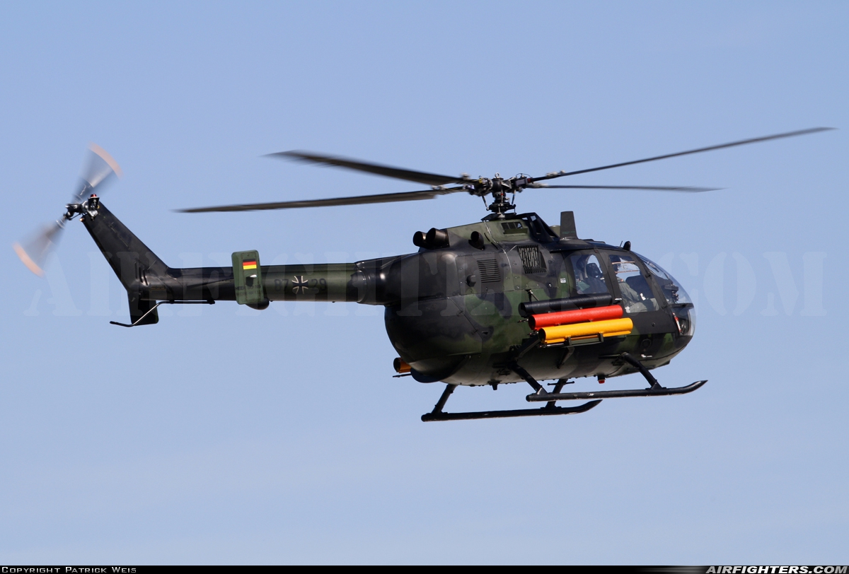 Germany - Army MBB Bo-105P1 87+29 at Niederstetten (ETHN), Germany