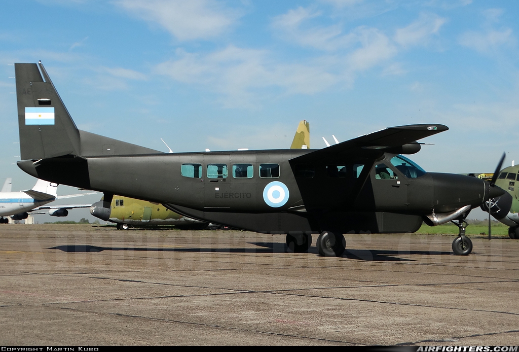 Argentina - Army Cessna 208B Grand Caravan EX AE-225 at El Palomar (PAL / SADP), Argentina