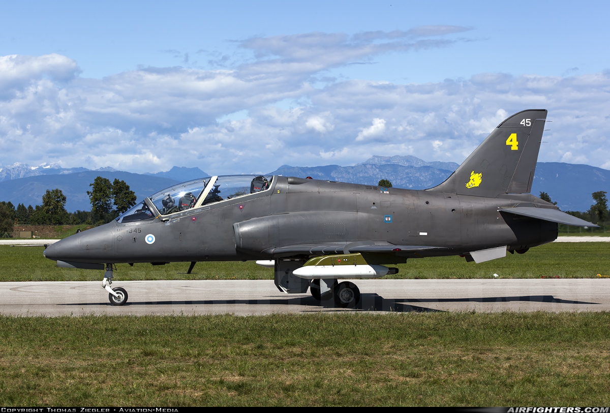 Finland - Air Force British Aerospace Hawk Mk.51 HW-345 at Rivolto (LIPI), Italy