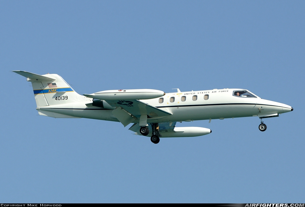 USA - Air Force Learjet C-21A 84-0139 at Larnaca - Int. (LCA / LCLK), Cyprus