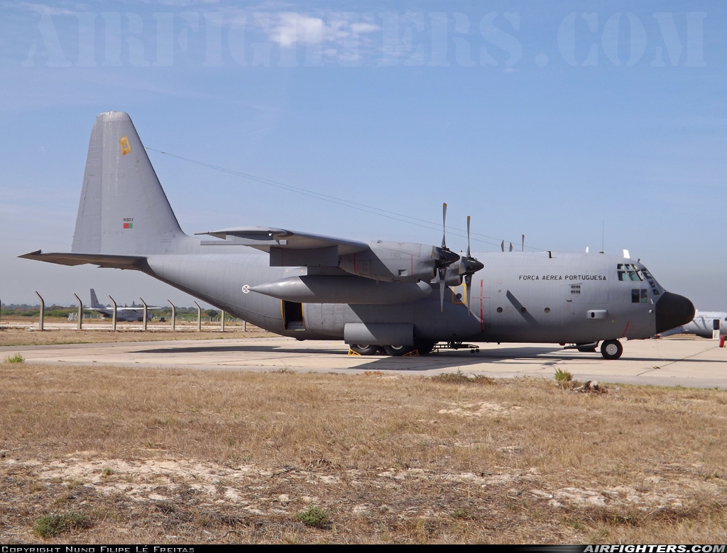 Portugal - Air Force Lockheed C-130H Hercules (L-382) 16803 at Montijo (BA6) (LPMT), Portugal