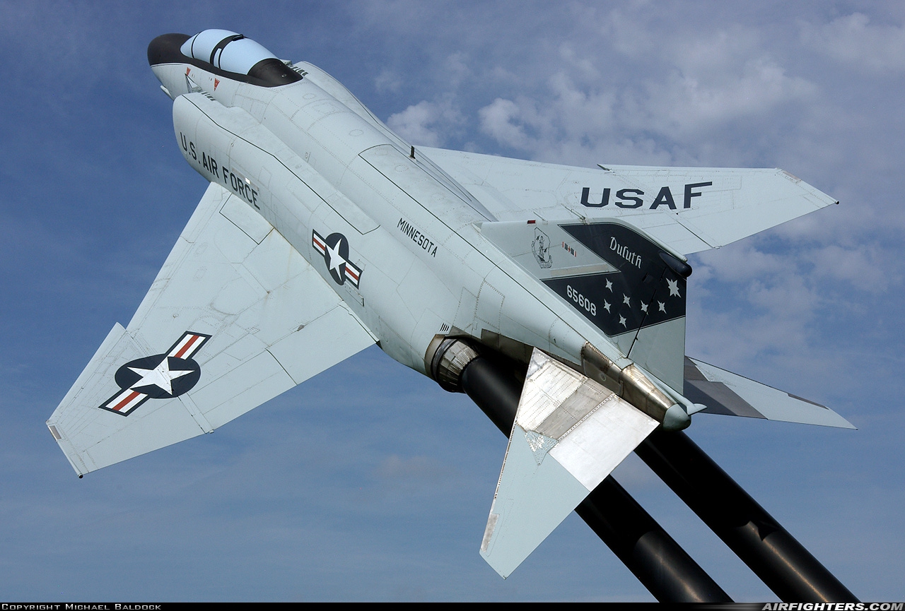 USA - Air Force McDonnell Douglas F-4D Phantom II 65-0608 at Duluth - Int. (DLH / KDLH), USA