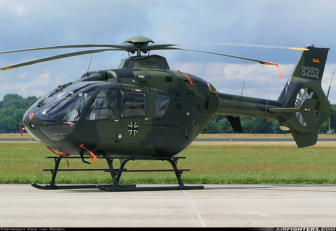 Germany - Army Eurocopter EC-135T1 82+52 at Uden - Volkel (UDE / EHVK), Netherlands