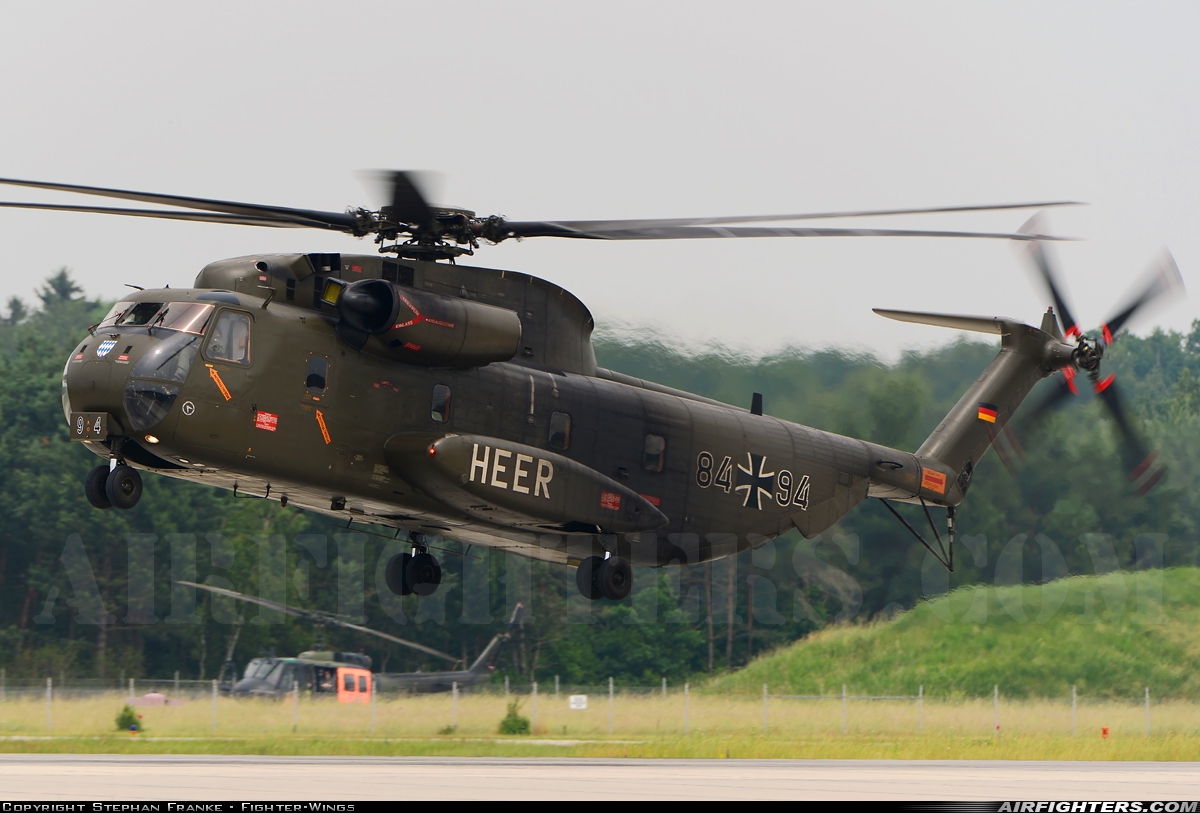 Germany - Army Sikorsky CH-53G (S-65) 84+94 at Ingolstadt - Manching (ETSI), Germany