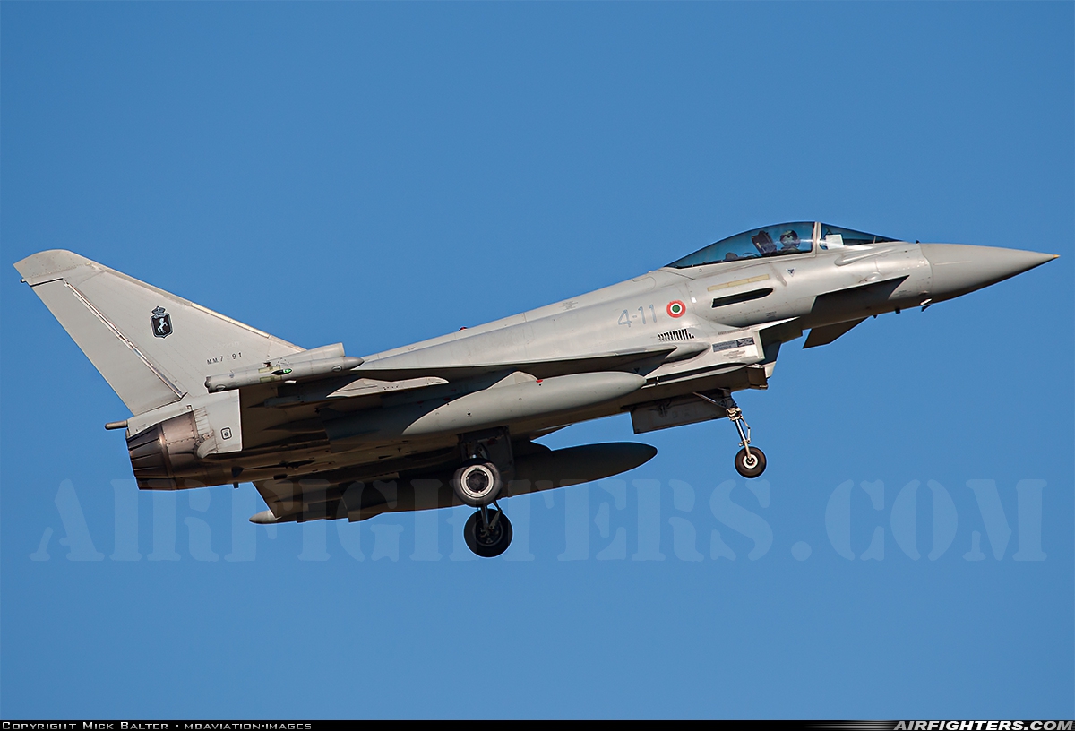 Italy - Air Force Eurofighter F-2000A Typhoon (EF-2000S) MM7291 at Norvenich (ETNN), Germany