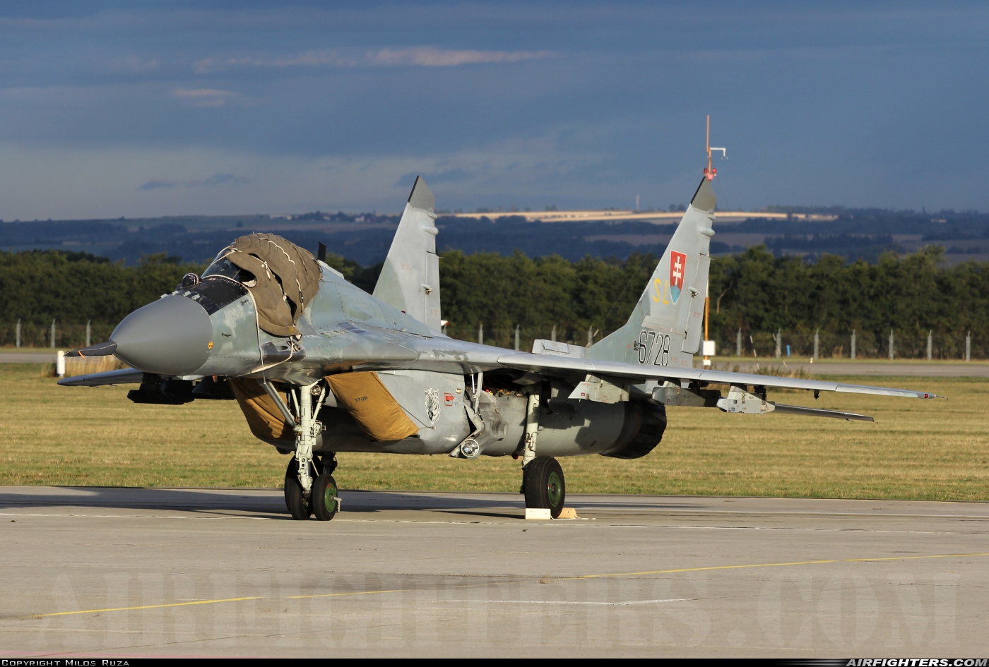 Slovakia - Air Force Mikoyan-Gurevich MiG-29AS 6728 at Ostrava - Mosnov (OSR / LKMT), Czech Republic