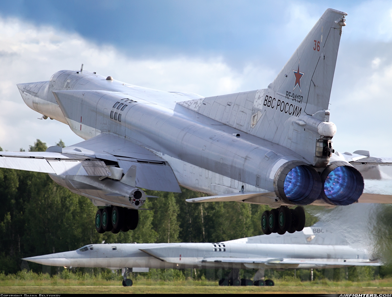 Russia - Air Force Tupolev Tu-22M-3 Backfire-C RF-94137 at Shaikovka, Russia