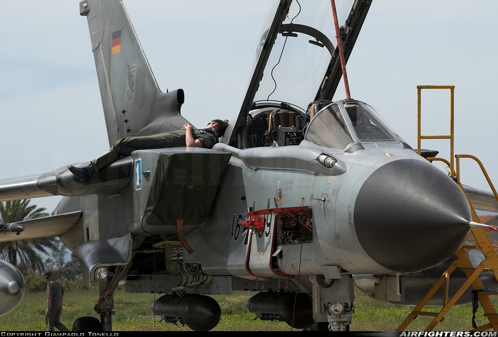 Germany - Air Force Panavia Tornado ECR 46+39 at Decimomannu - (DCI / LIED), Italy