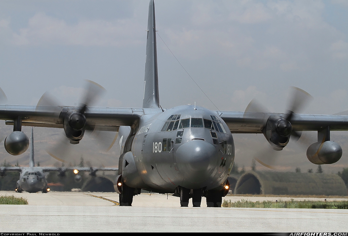 Pakistan - Air Force Lockheed C-130E Hercules (L-382) 4180 at Konya (KYA / LTAN), Türkiye