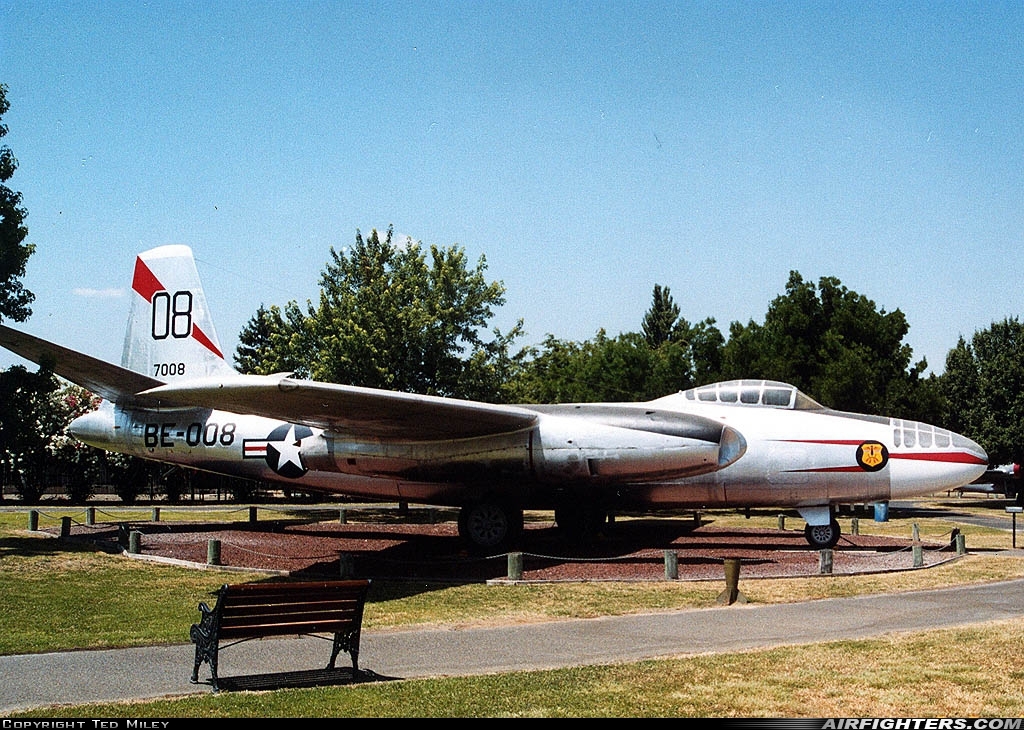 USA - Air Force North American B-45A Tornado 47-0008 at Atwater (Merced) - Castle (AFB) (MER / KMER), USA