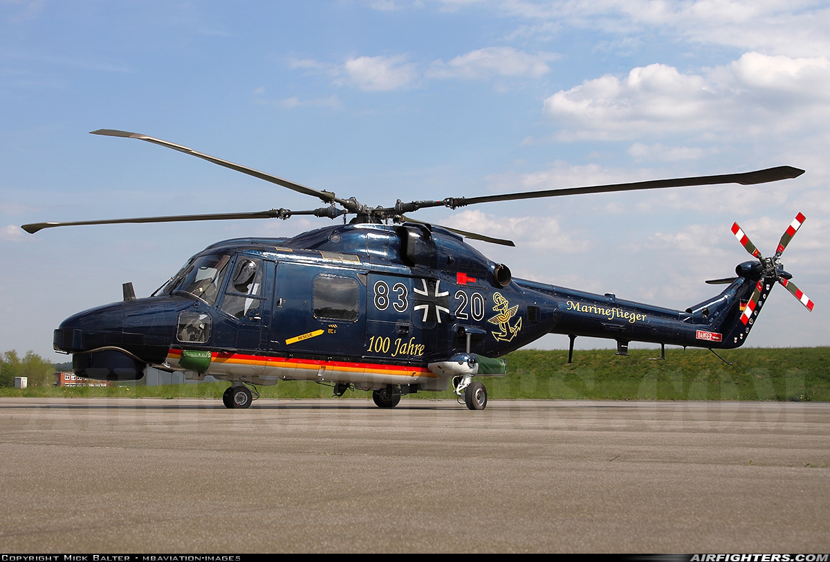 Germany - Navy Westland WG-13 Super Lynx Mk88A 83+20 at Nordholz (- Cuxhaven) (NDZ / ETMN), Germany
