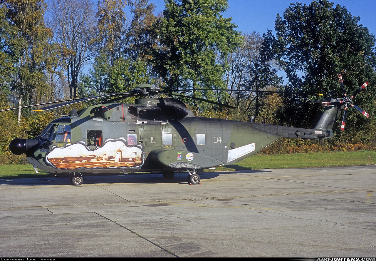 Italy - Air Force Agusta-Sikorsky HH-3F (AS-61R) MM81346 at Florennes (EBFS), Belgium