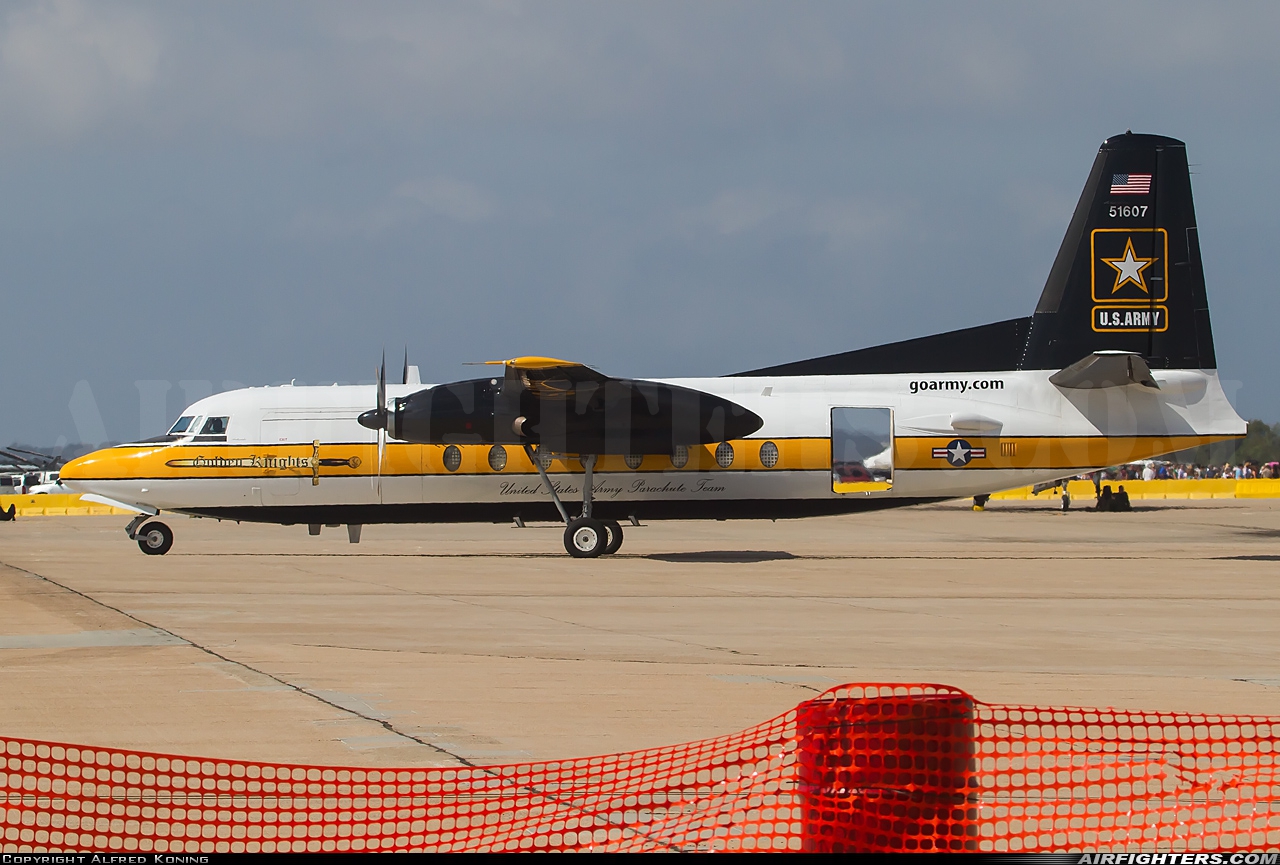 USA - Army Fokker C-31A Friendship 85-1607 at San Diego - Miramar MCAS (NAS) / Mitscher Field (NKX / KNKX), USA
