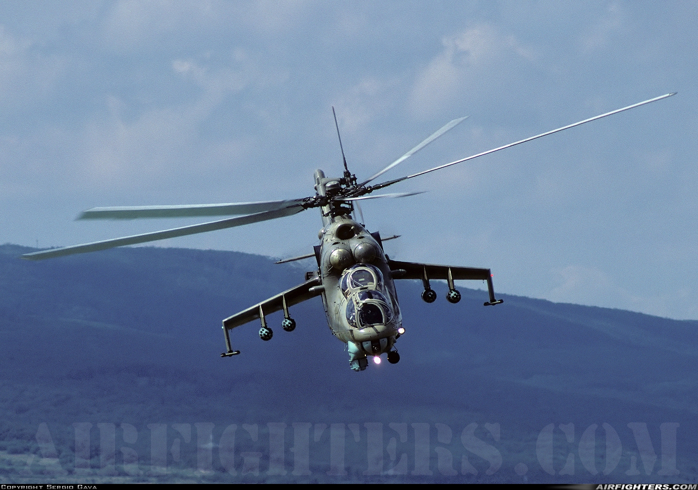 Czech Republic - Air Force Mil Mi-35 (Mi-24V) 0813 at Bratislava - M.R. Stefanik (Ivanka) (BTS / LZIB), Slovakia