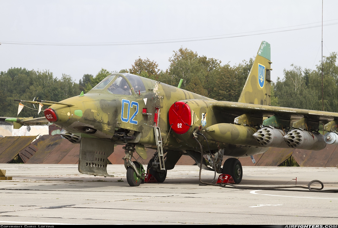 Ukraine - Air Force Sukhoi Su-25  at Ivano-Frankivsk (IFO / UKLI), Ukraine
