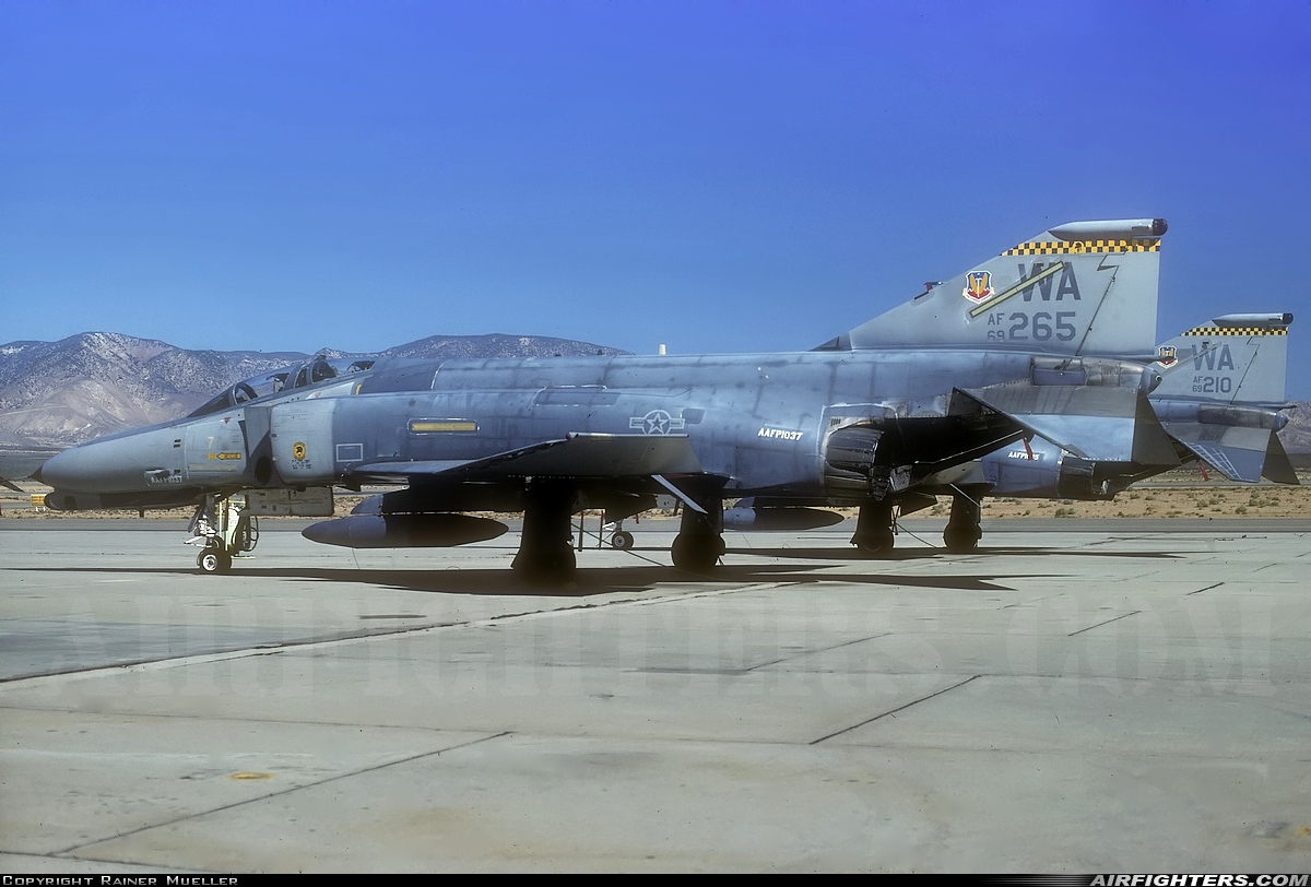 USA - Air Force McDonnell Douglas QF-4G Phantom II 69-0265 at Mojave (MHV), USA
