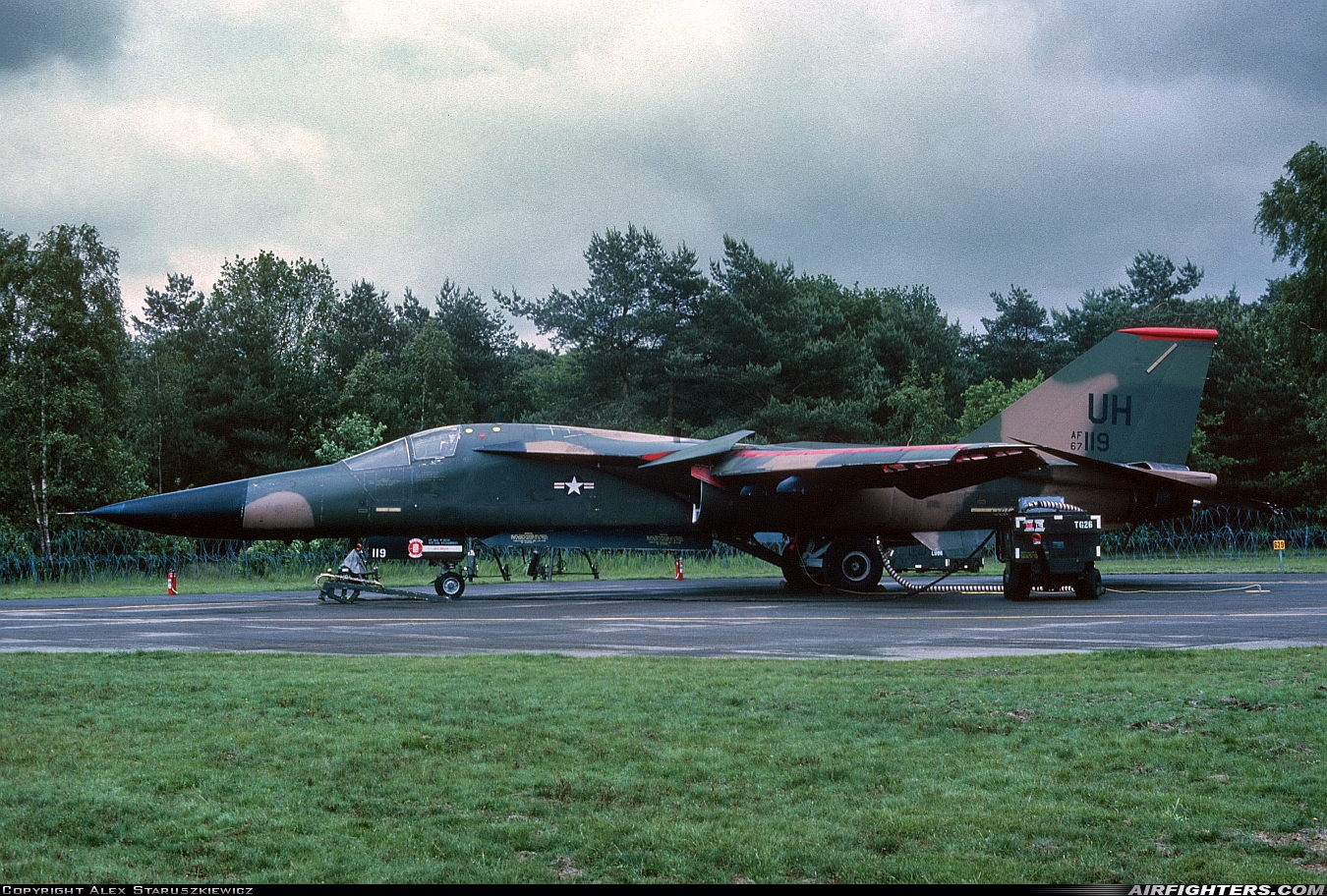 USA - Air Force General Dynamics F-111E Aardvark 67-0119 at Breda - Gilze-Rijen (GLZ / EHGR), Netherlands