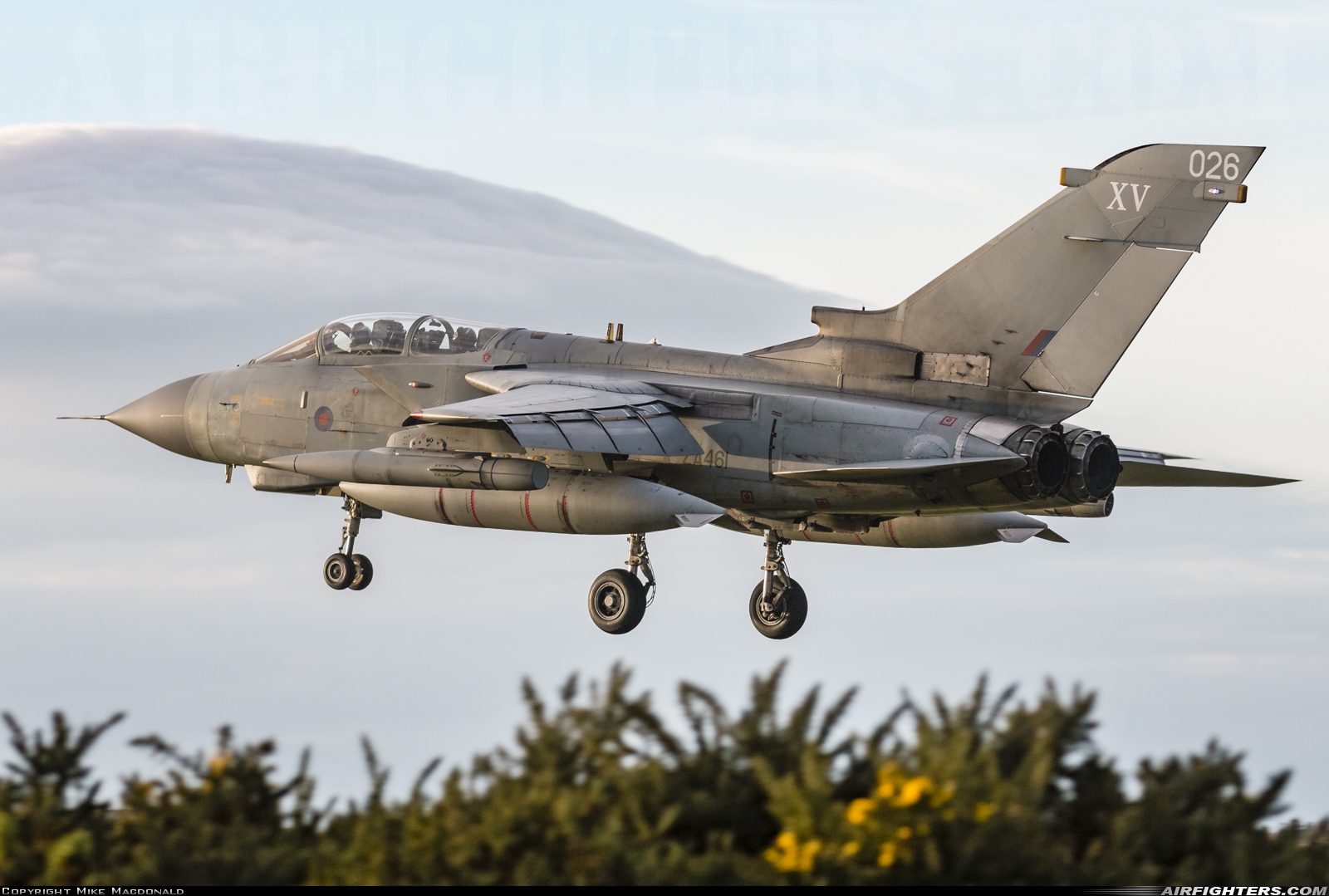 UK - Air Force Panavia Tornado GR4 ZA461 at Lossiemouth (LMO / EGQS), UK