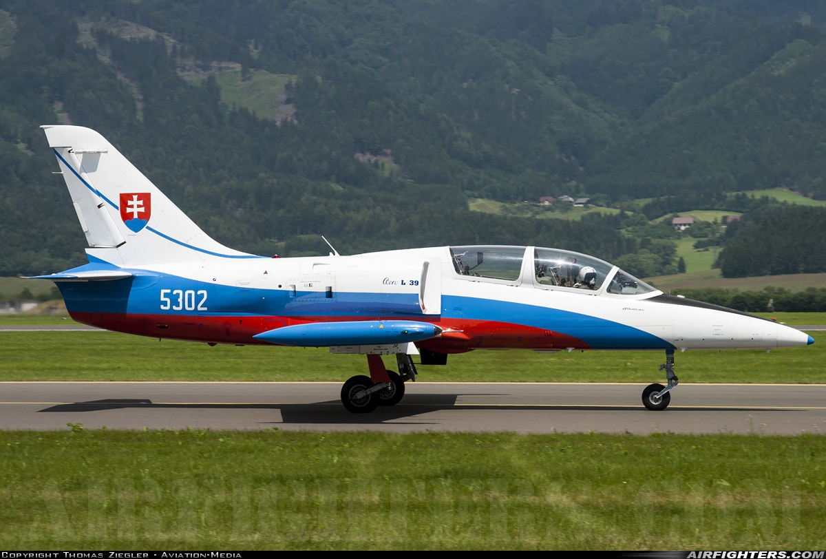 Slovakia - Air Force Aero L-39CM Albatros 5302 at Zeltweg (LOXZ), Austria