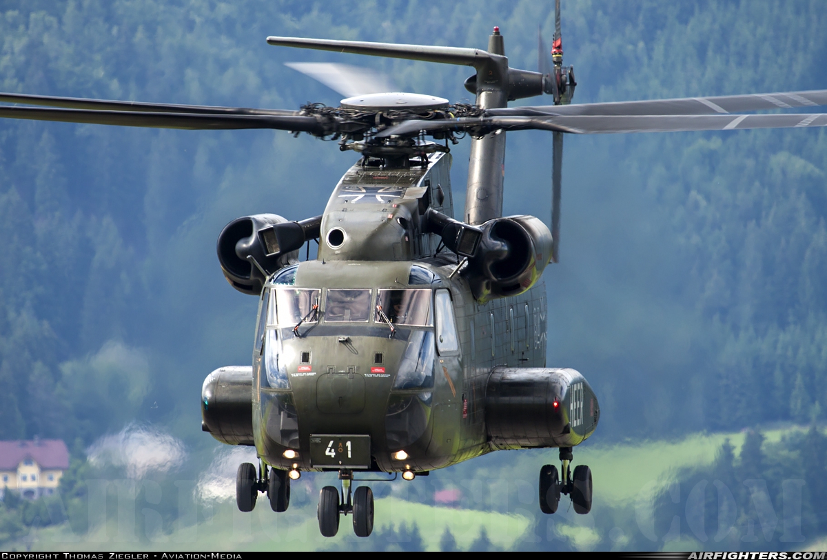 Germany - Army Sikorsky CH-53G (S-65) 84+41 at Zeltweg (LOXZ), Austria