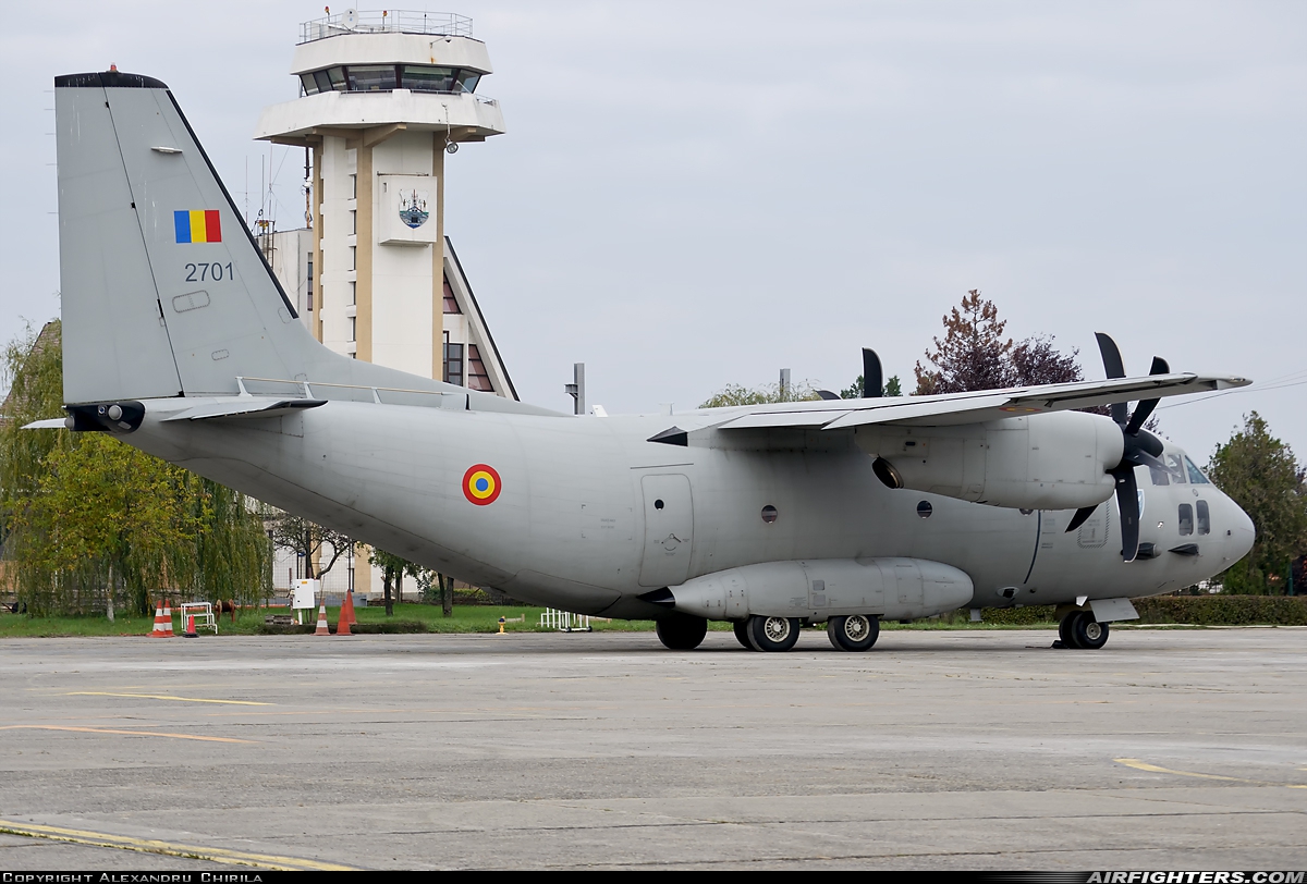 Romania Alenia Aermacchi C-27J Spartan 2701 at Satu Mare (SUJ/LRSM), Romania