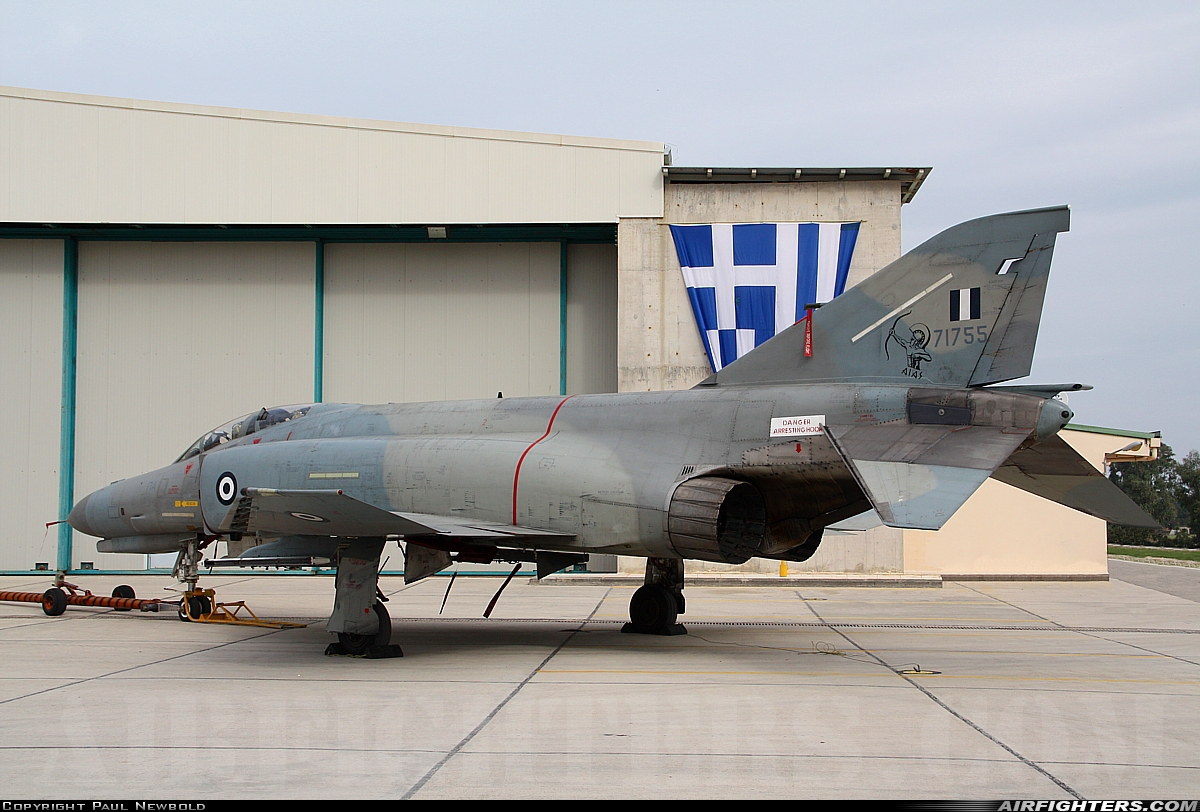 Greece - Air Force McDonnell Douglas F-4E Phantom II 71755 at Araxos (GPA / LGRX), Greece