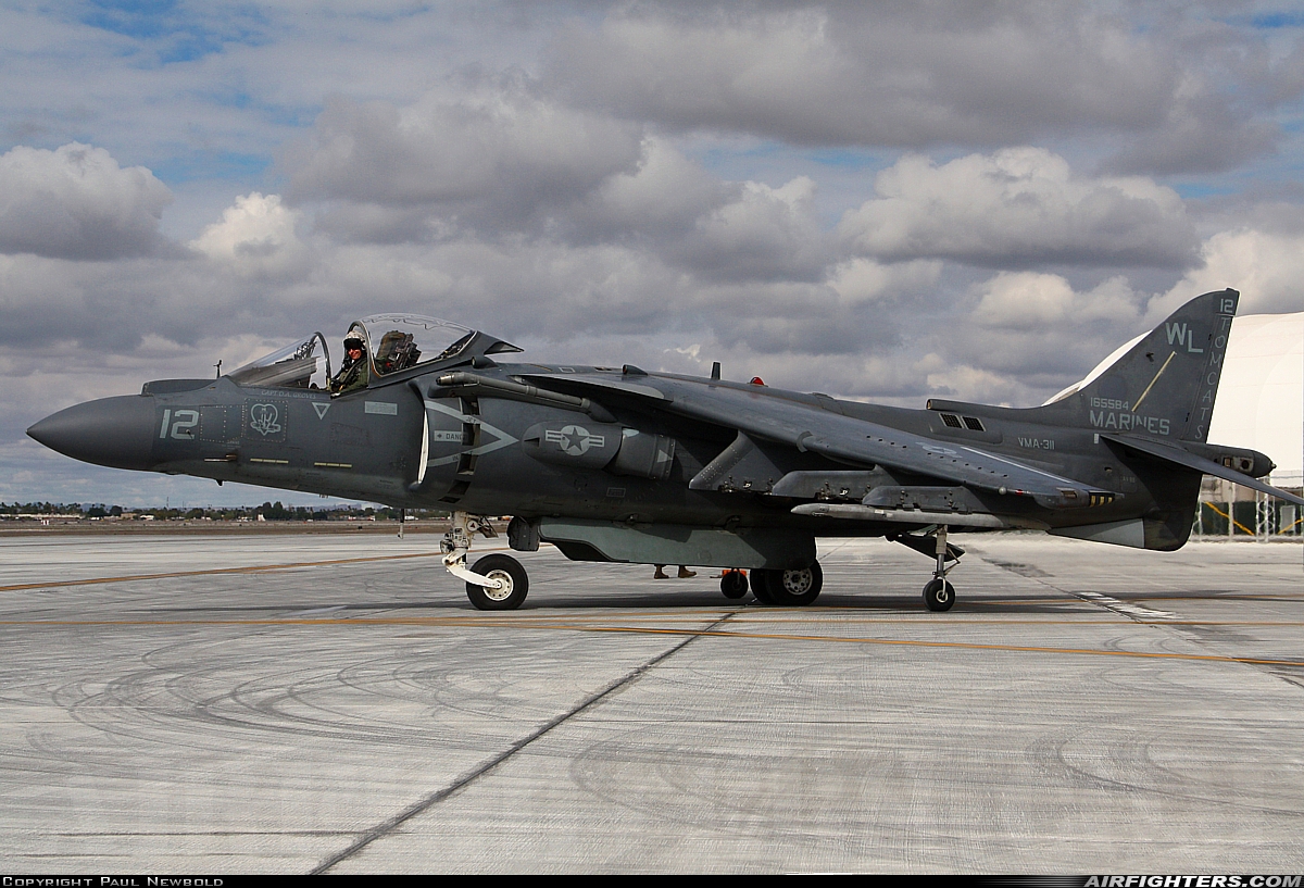 USA - Marines McDonnell Douglas AV-8B+ Harrier ll 165584 at Yuma - MCAS / Int. (NYL / KNYL), USA