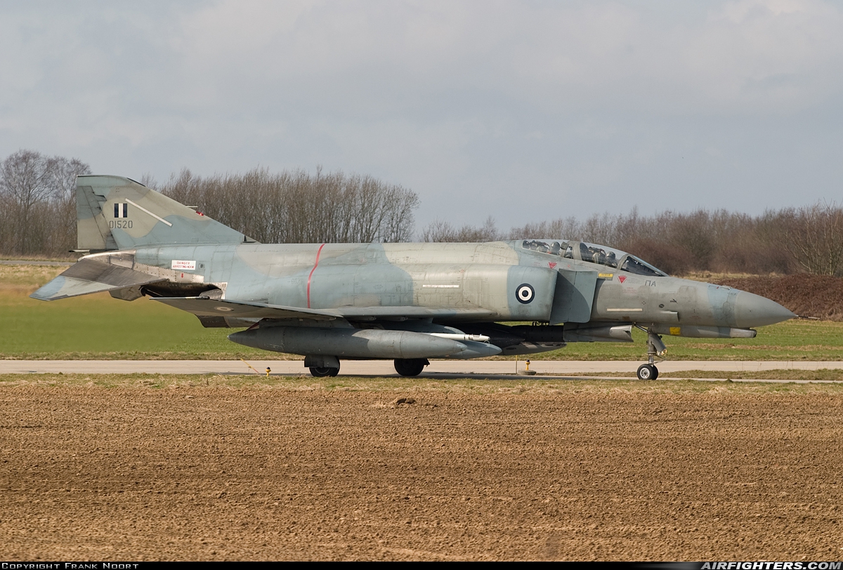 Greece - Air Force McDonnell Douglas F-4E AUP Phantom II 01520 at Florennes (EBFS), Belgium