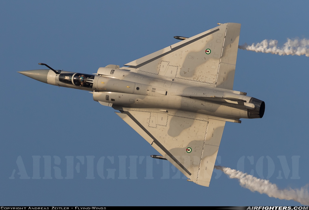 United Arab Emirates - Air Force Dassault Mirage 2000-9EAD 735 at Jebel Ali (Dubai) - Al Maktoum Int. (DWC / OMDW), United Arab Emirates