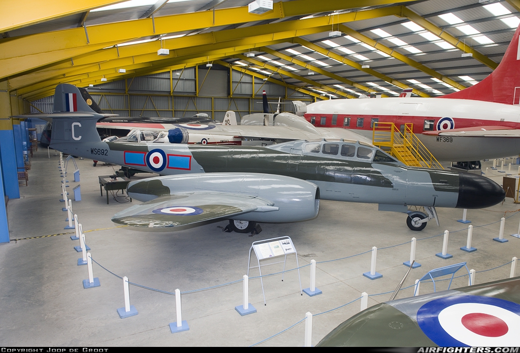 UK - Air Force Gloster Meteor NF.12 WS692 at Winthorpe, UK