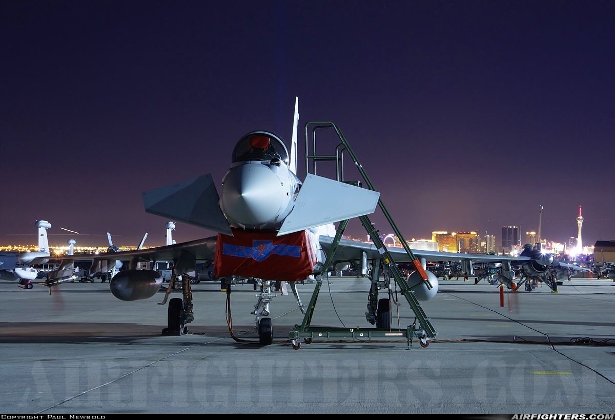 UK - Air Force Eurofighter Typhoon FGR4 ZK324 at Las Vegas - Nellis AFB (LSV / KLSV), USA