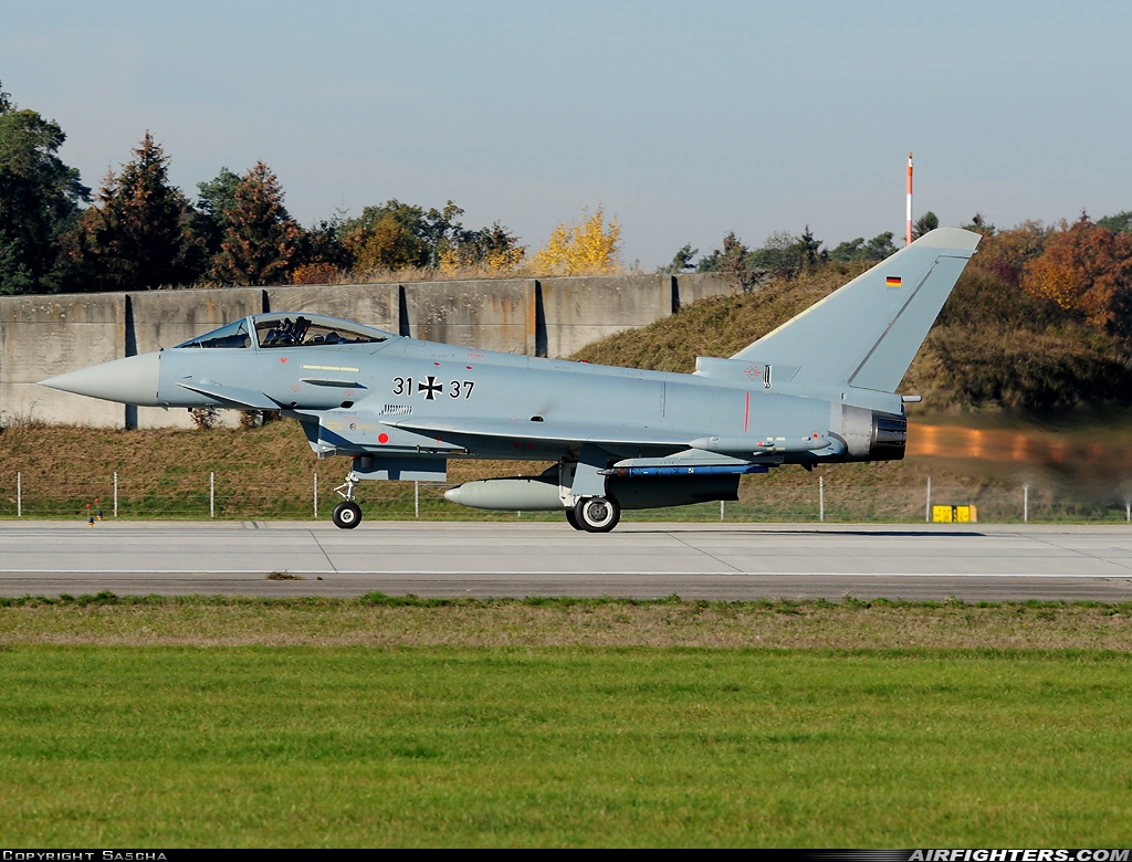 Germany - Air Force Eurofighter EF-2000 Typhoon S 31+37 at Ingolstadt - Manching (ETSI), Germany