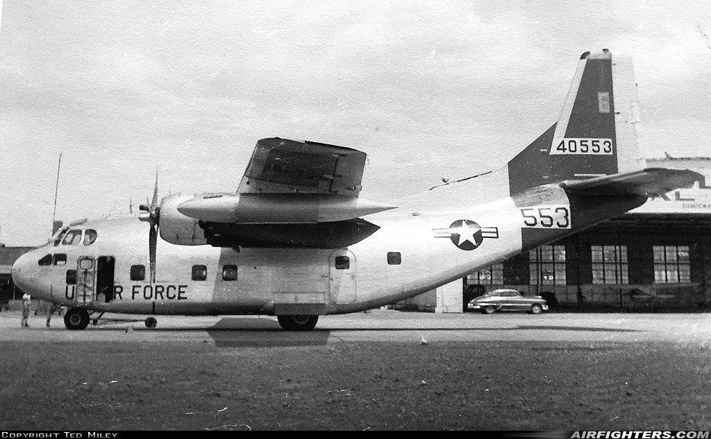 USA - Air Force Fairchild C-123B Provider 54-0553 at Winslow - Lindbergh Regional (Municipal) (INW), USA