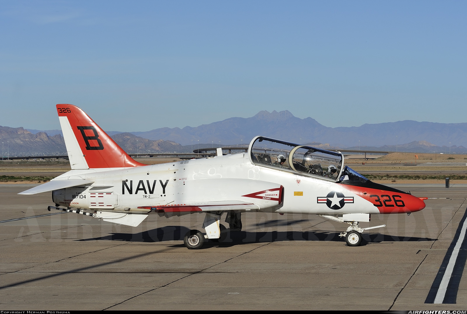 USA - Navy McDonnell Douglas T-45C Goshawk 167104 at Phoenix (Chandler) - Williams Gateway (AFB) (CHD / IWA / KIWA), USA