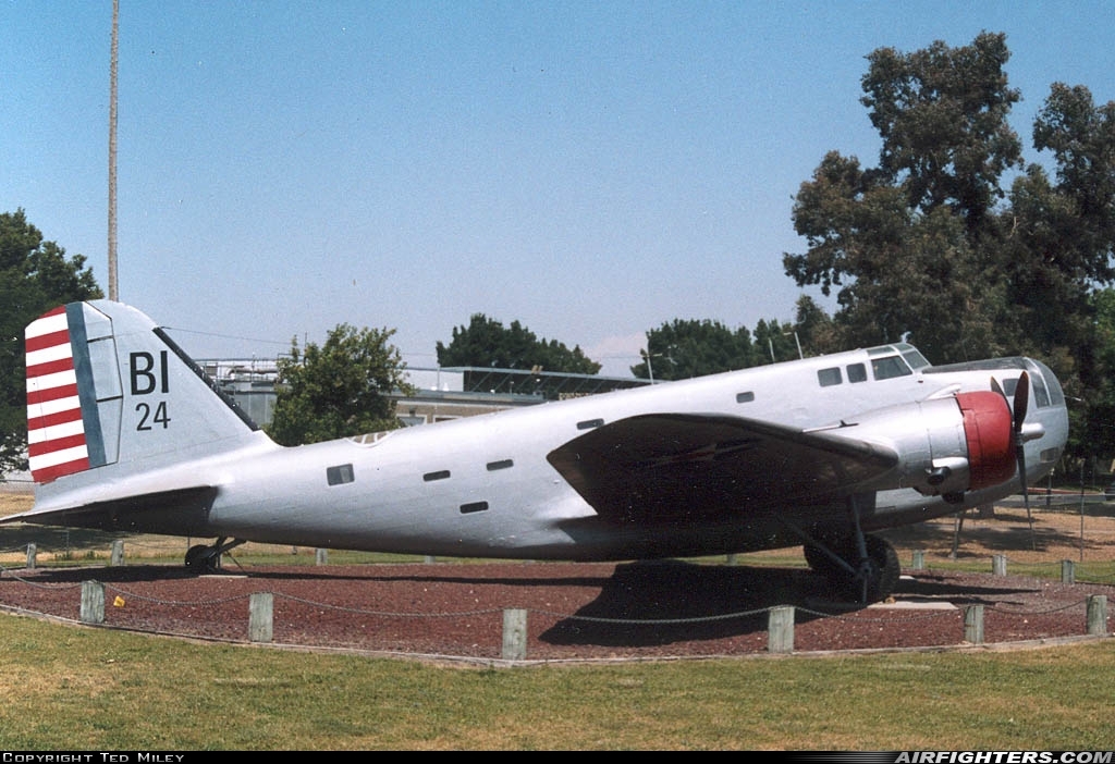 USA - Army Douglas B-18B Bolo 37-29 at Atwater (Merced) - Castle (AFB) (MER / KMER), USA