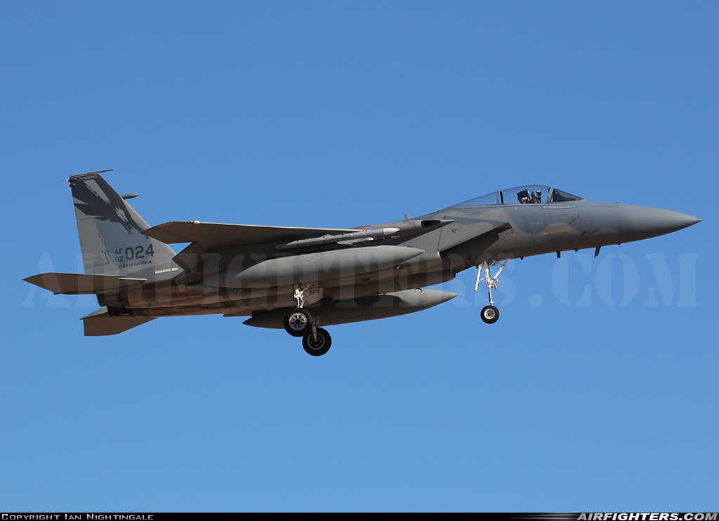 USA - Air Force McDonnell Douglas F-15C Eagle 82-0024 at Glendale (Phoenix) - Luke AFB (LUF / KLUF), USA