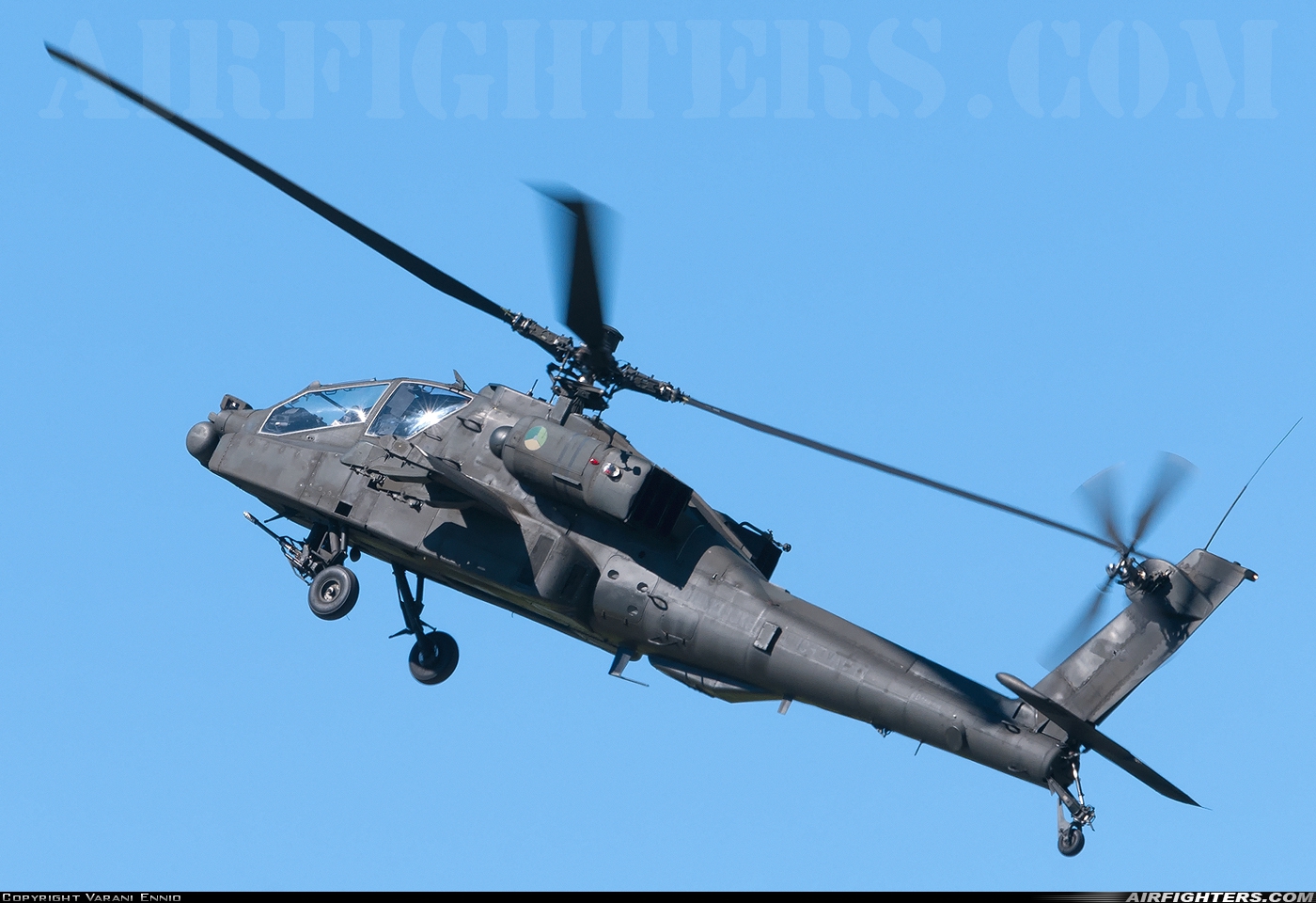 Netherlands - Air Force Boeing AH-64DN Apache Longbow Q-05 at Rivolto (LIPI), Italy
