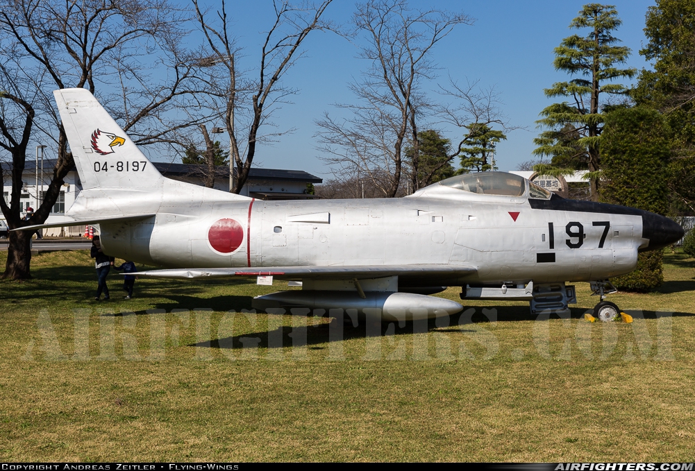 Japan - Air Force North American F-86D Sabre 04-8197 at Hyakuri (RJAH), Japan