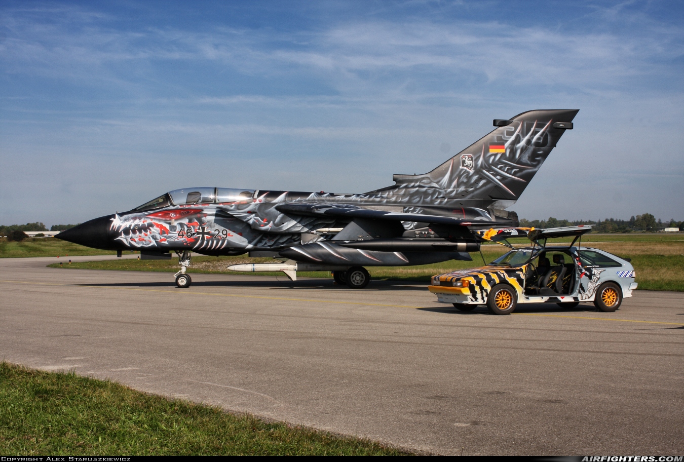 Germany - Air Force Panavia Tornado ECR 46+29 at Lechfeld (ETSL), Germany