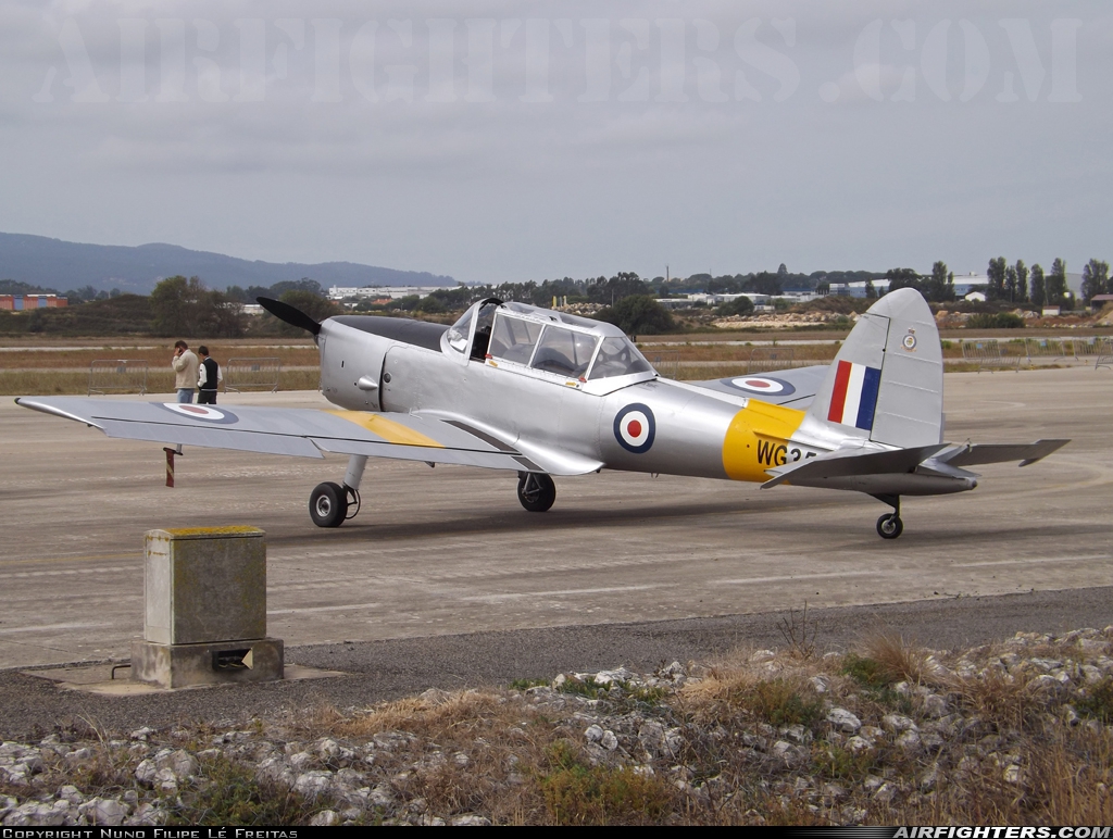 Private De Havilland Canada DHC-1 Chipmunk T10 G-BPAL at Sintra (- Granja do Marques) (BA1) (LPST), Portugal