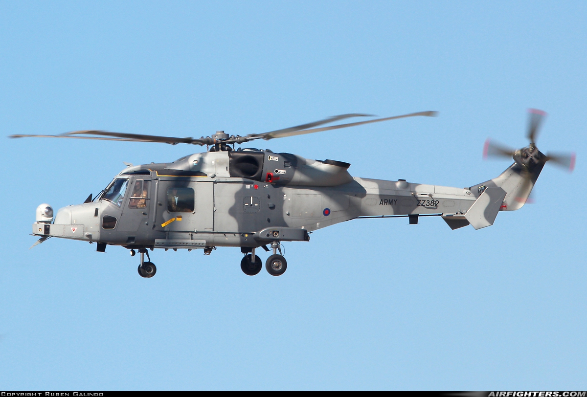 UK - Army AgustaWestland Wildcat AH1 ZZ382 at Madrid - Torrejon (TOJ / LETO), Spain