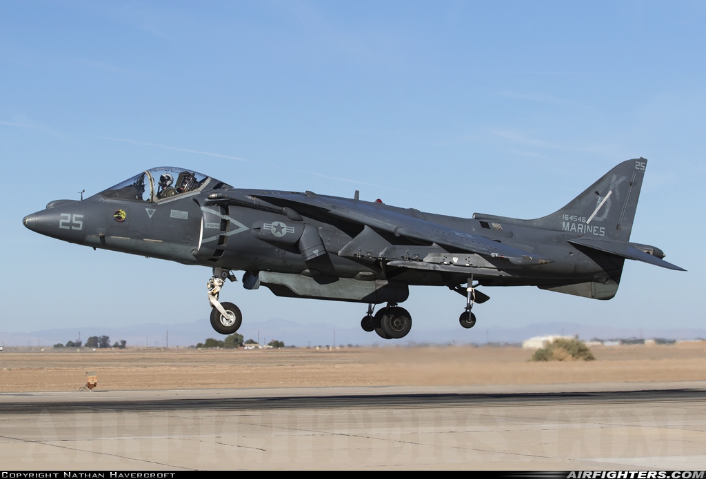 USA - Marines McDonnell Douglas AV-8B+ Harrier ll 164546 at El Centro - NAF (NJK / KNJK), USA