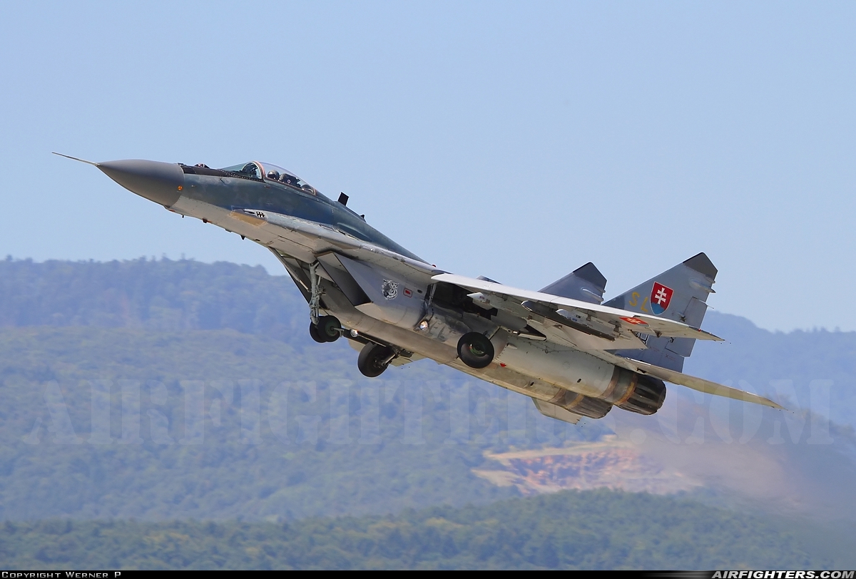 Slovakia - Air Force Mikoyan-Gurevich MiG-29AS 6728 at Sliac (LZSL), Slovakia