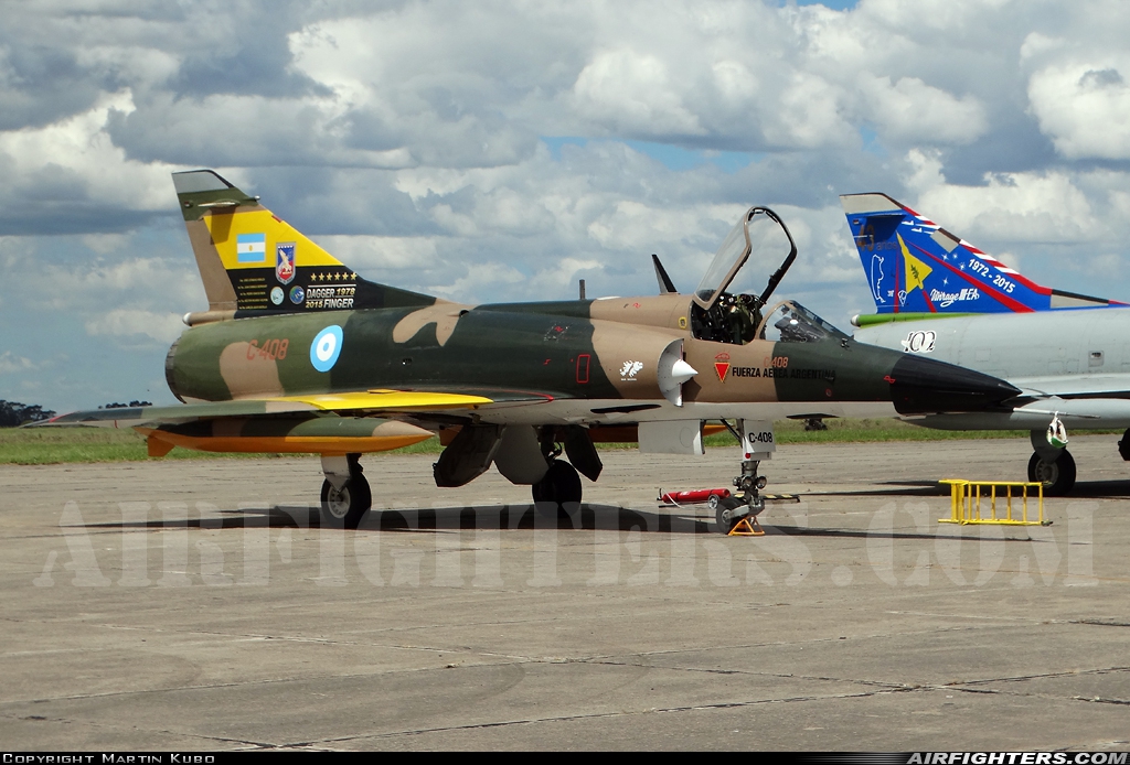 Argentina - Air Force Israel IAI Finger III C-408 at Tandil (DIL / SAZT), Argentina
